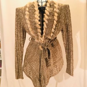 Women’s BKE wool blend sweater cardigan